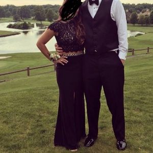 Paris Mon Cheri Two Piece Dress